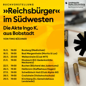 Buchvorstellung "Reichsbürger im Südwesten"